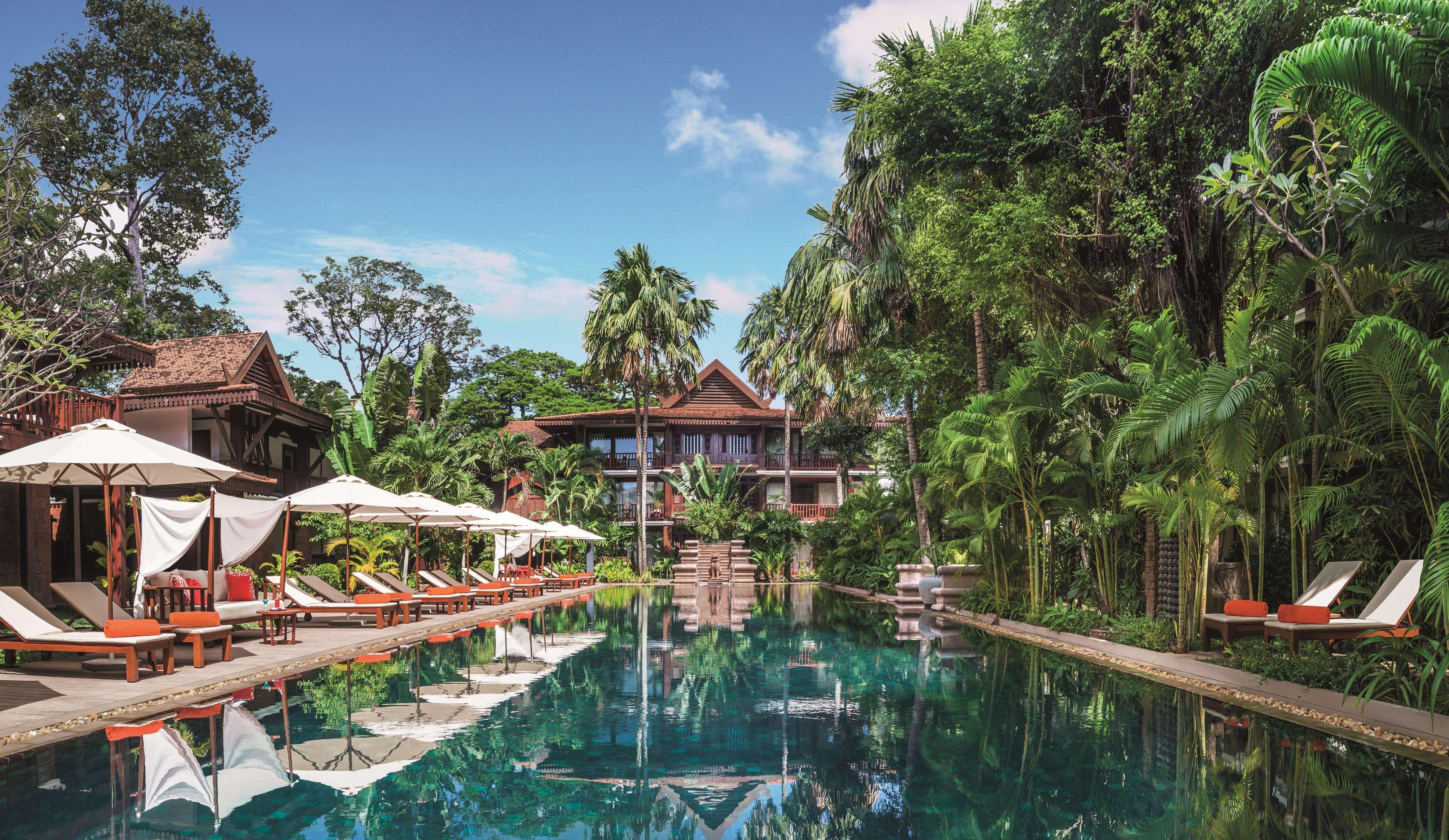 La Residence D'Angkor, A Belmond Hotel, Siem Reap Zewnętrze zdjęcie