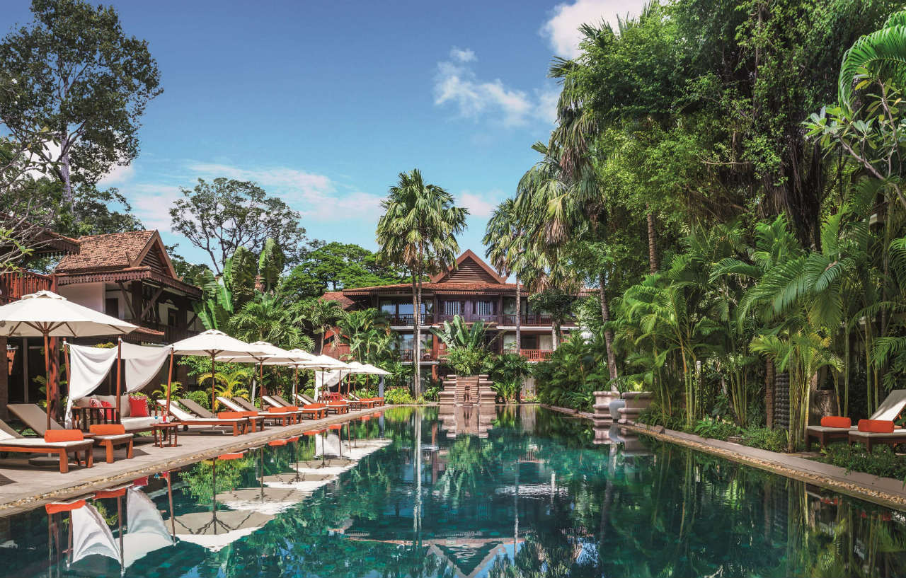 La Residence D'Angkor, A Belmond Hotel, Siem Reap Zewnętrze zdjęcie